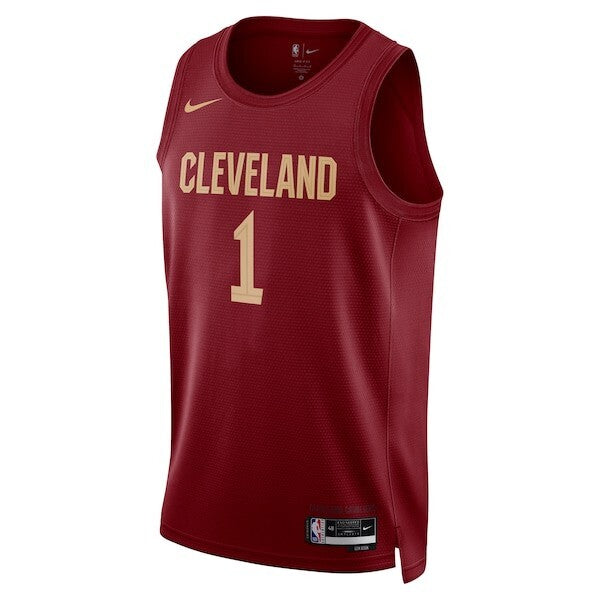 Cleveland Cavaliers Nike Icon Edition Swingman Jersey - Maroon - Max Strus - Unisex