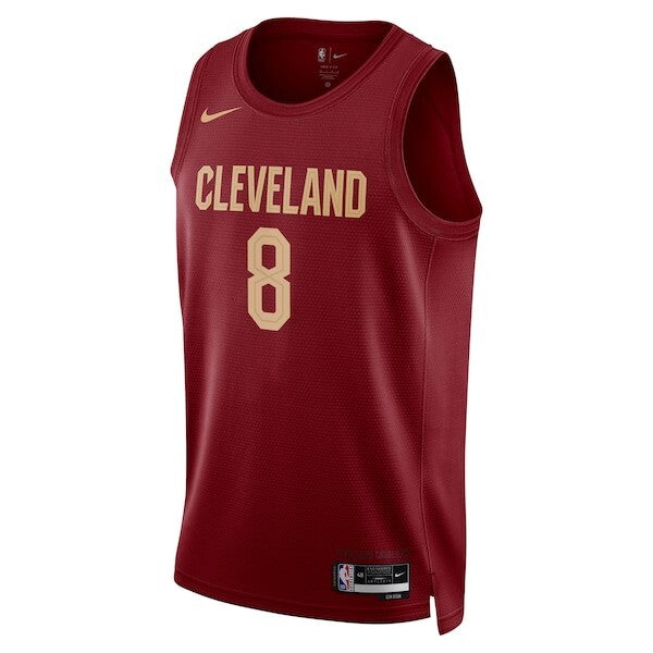 Cleveland Cavaliers Nike Icon Edition Swingman Jersey - Wine - Dennis Schröder - Unisex