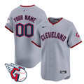 Cleveland Guardians 2025 Road Limited Custom Jersey - Gray