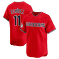 Jose Ramirez #11 Cleveland Guardians Alternate Limited Baseball Jer Jersey - Red