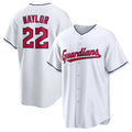 Josh Naylor #22 Cleveland Guardians Home American Footbal Limited Jersey - White