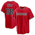 Steven Kwan #38 Cleveland Guardians Cool Base Limited Baseball Jers Jersey - Red