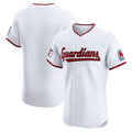 Cleveland Guardians Home American Baseball Jerseys Elite Jersey - White