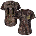 Jose Ramirez #11 Cleveland Indians Womens Realtree Limited Cool Base Baseball Jersey - Camo