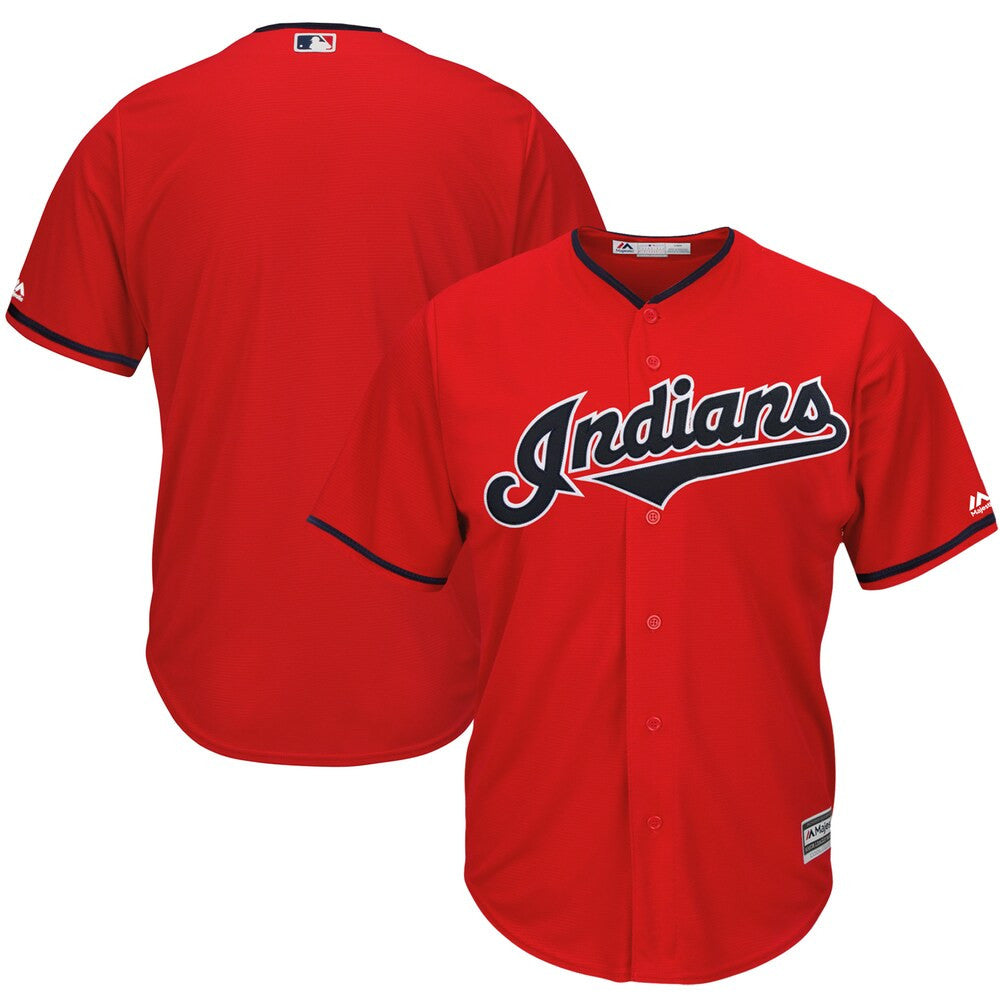 Cleveland Indians Majestic 2019 Alternate Limited Cool Base Team Jersey - Scarlet