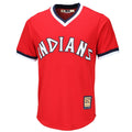 Cleveland Indians Majestic Cooperstown Limited Cool Base Team Jersey - Red