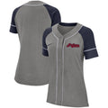 Cleveland Indians Nike Womens Classic Limited Baseball Jersey - Gray