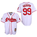 Ricky Vaughn #99 Cleveland Indians Limited Throwback Jersey - White