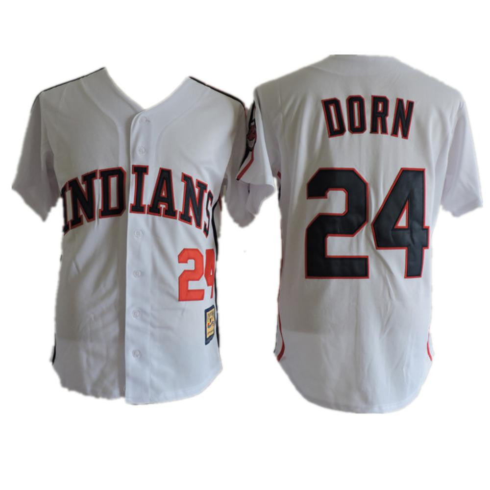 Roger Dorn Cleveland Indians Limited Throwback Jersey - White