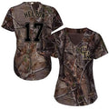 Todd Helton #17 Colorado Rockies Womens Realtree Limited Cool Base Baseball Jersey - Camo