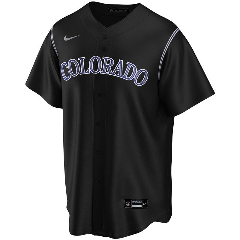 Colorado Rockies 2020 Personalized Limited Custom Jersey - Black