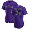 Colorado Rockies 2020 Personalized Limited Custom Jersey - Purple