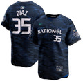 Elias Daz #35 Colorado Rockies 2023 Star Limited Baseball Jersey - Royal