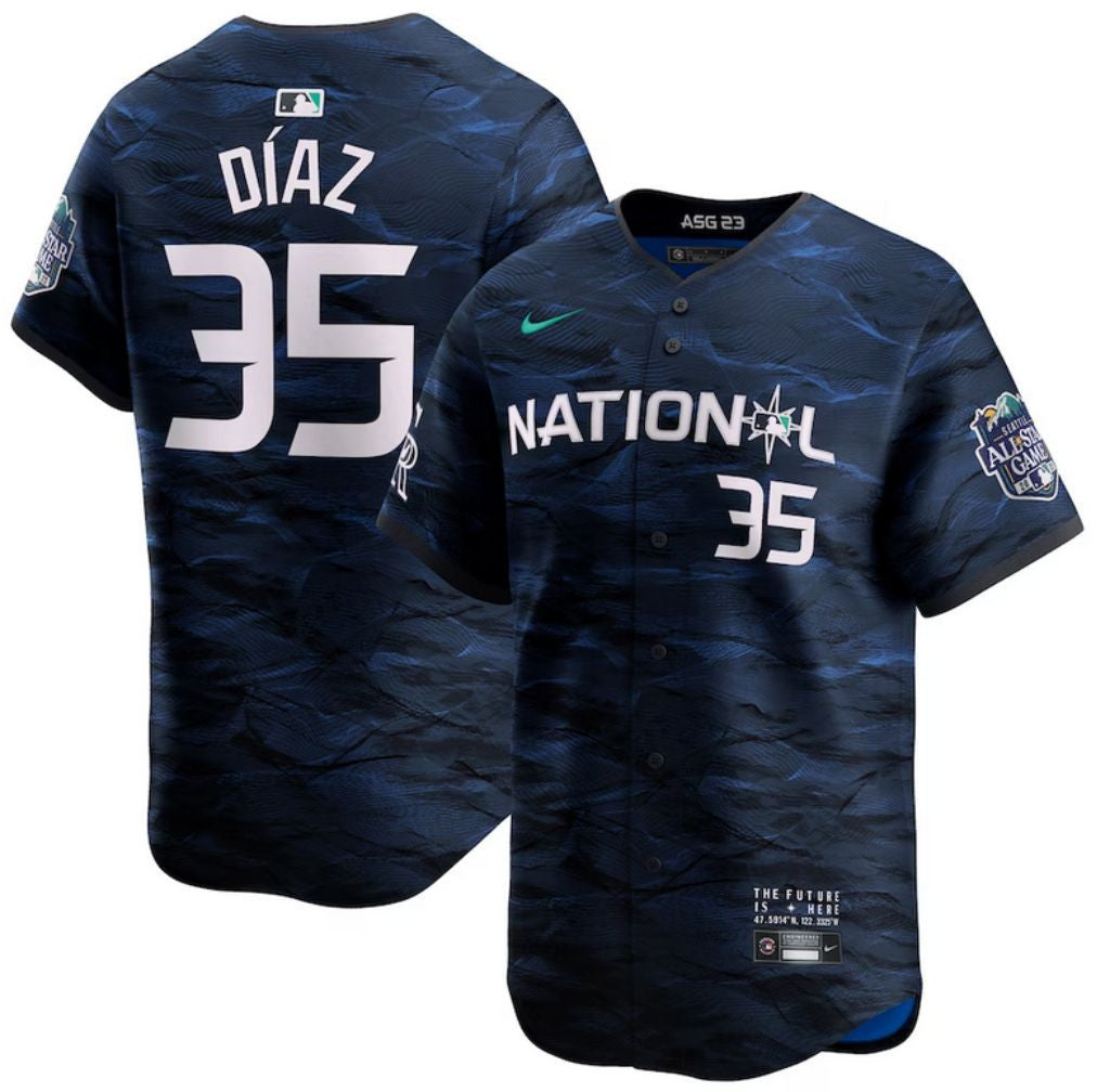 Elias Daz #35 Colorado Rockies 2023 Star Limited Baseball Jersey - Royal
