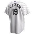 Charlie Blackmon #19 Colorado Rockies 2020 Stripe Lines Limited Jersey - White