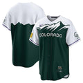 Colorado Rockies 2022 City Connect Limited Baseball Jerseys Team Jersey - Green