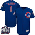 Chicago Cubs #1 2016 Kosuke Fukudome Flexbase Authentic World Series Bound Jersey - Blue
