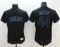 Anthony Rizzo #44 Chicago Cubs Fashion Flexbase Authentic Jersey - Black