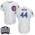 Anthony Rizzo #44 Chicago Cubs 2016 Flexbase Authentic World Series Bound Jersey - White