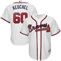 Dallas Keuchel #60 Atlanta Braves Majestic Home Limited Cool Base Player Jersey - White
