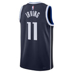 Dallas Mavericks Jordan Statement Edition Swingman Jersey - Navy - Kyrie Irving - Unisex