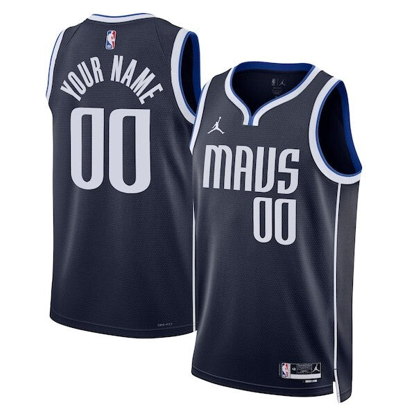 Dallas Mavericks Jordan Statement Swingman Jersey - Custom - Unisex
