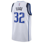Dallas Mavericks Nike Association Edition Swingman Jersey NBA 2025 First Round Draft Pick - White - Cooper Flagg - Unisex