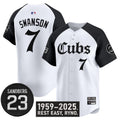 Dansby Swanson #7 Chicago Cubs Ryne Sandberg Tribute Alternate Limited Jersey