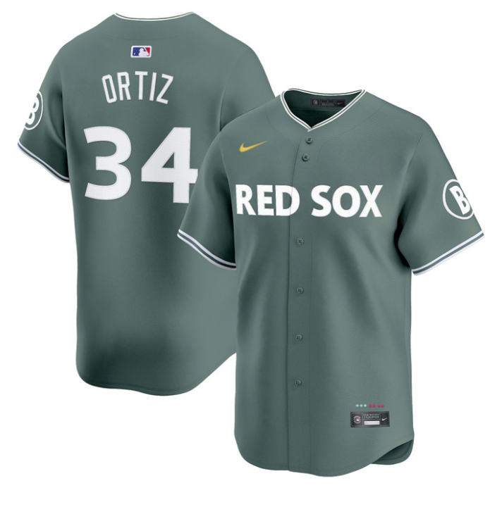 David Ortiz #34 Boston Red Sox 2025 City Connect Vapor Premier Limited St Jersey