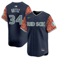 David Ortiz #34 Boston Red Sox 2025 Fenway Brick Style Vapor Premier Jersey - Red
