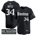 David Ortiz #34 Boston Red Sox Retro Newspaper Edition Vapor Premier Limi Jersey