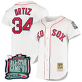 David Ortiz #34 Boston Red Sox Throwback Cooperstown Limited Jersey - White
