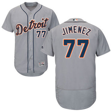 Joe Jimenez #77 Detroit Tigers Flexbase Authentic Baseball Jersey - Grey