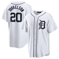 Spencer Torkelson #20 Detroit Tigers Home Limited Player Name Baseb Jersey - White