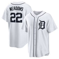 Parker Meadows #22 Detroit Tigers Home Baseball Limited Jersey - White