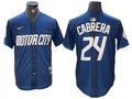 Miguel Cabrera #24 Detroit Tigers 2024 City Connect Limited Jersey - Navy