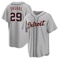 Tarik Skubal #29 Detroit Tigers Road Baseball Jer Limited Jersey - Gray