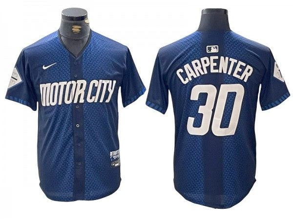 Kerry Carpenter #30 Detroit Tigers 2024 City Connect Limited Jersey - Navy