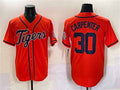 Kerry Carpenter #30 Detroit Tigers Patch Limited Cool Base Baseball Jersey - Orange