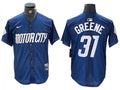 Riley Greene #31 Detroit Tigers 2024 City Connect Limited Jersey - Navy