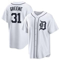 Riley Greene #31 Detroit Tigers Home Limited Player Name Baseball J Jersey - White