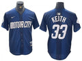 Colt Keith #33 Detroit Tigers 2024 City Connect Limited Jersey - Navy