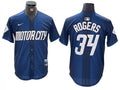 Jake Rogers #34 Detroit Tigers 2024 City Connect Limited Jersey - Navy