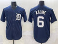 Al Kaline #6 Detroit Tigers Limited Cool Base Baseball Jersey - Navy