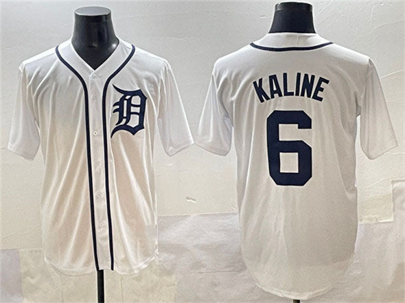 Al Kaline #6 Detroit Tigers Limited Cool Base Baseball Jersey - White