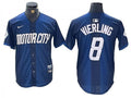 Matt Vierling #8 Detroit Tigers 2024 City Connect Limited Jersey - Navy