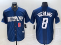Matt Vierling #8 Detroit Tigers 2024 Number City Connect Cool Base Limited Jersey - Navy