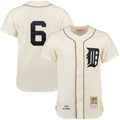 Al Kaline #6 Detroit Tigers 1968 Limited Throwback Jersey - Cream
