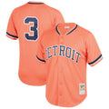 Alan Trammell #3 Detroit Tigers Throwback Mesh Limited Jersey - Orange