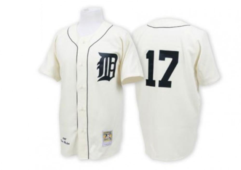 Detroit Tigers Denny Mclain Limited Throwback Jersey - White